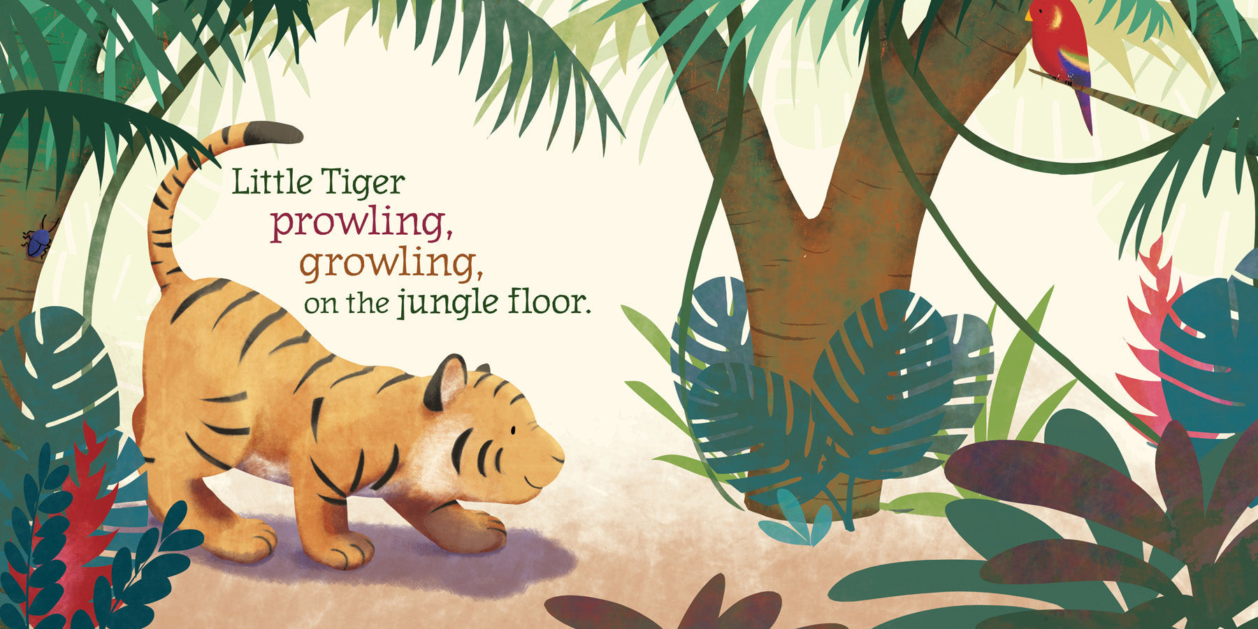 Little Tiger Plush Toy - Soft & Cuddly Stuffed Animal for Kids, Perfect for Gifts, Nursery Decor & Playtime Comfort