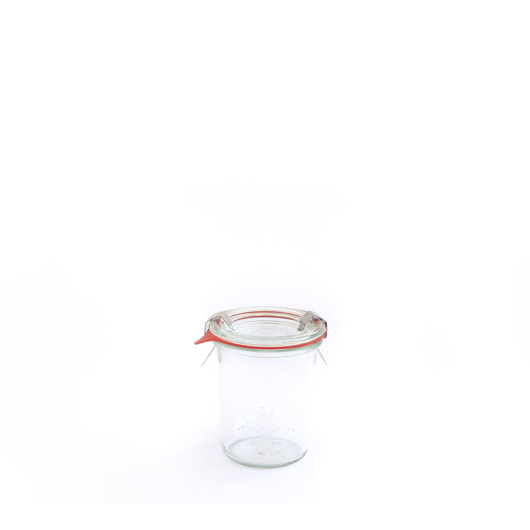 Mini Modern Glass Jars Set of 6 - Airtight Food Storage Containers for Kitchen, Pantry & Office | Perfect for Spices, Coffee, Tea & DIY Crafts