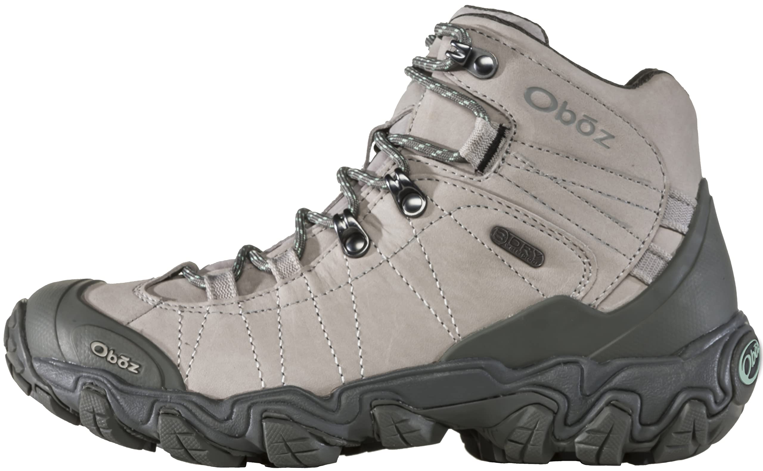 Oboz Women's Bridger Mid B-DRY Waterproof Hiking Boots - Lightweight & Durable for Outdoor Adventures, Trail Walking & Backpacking