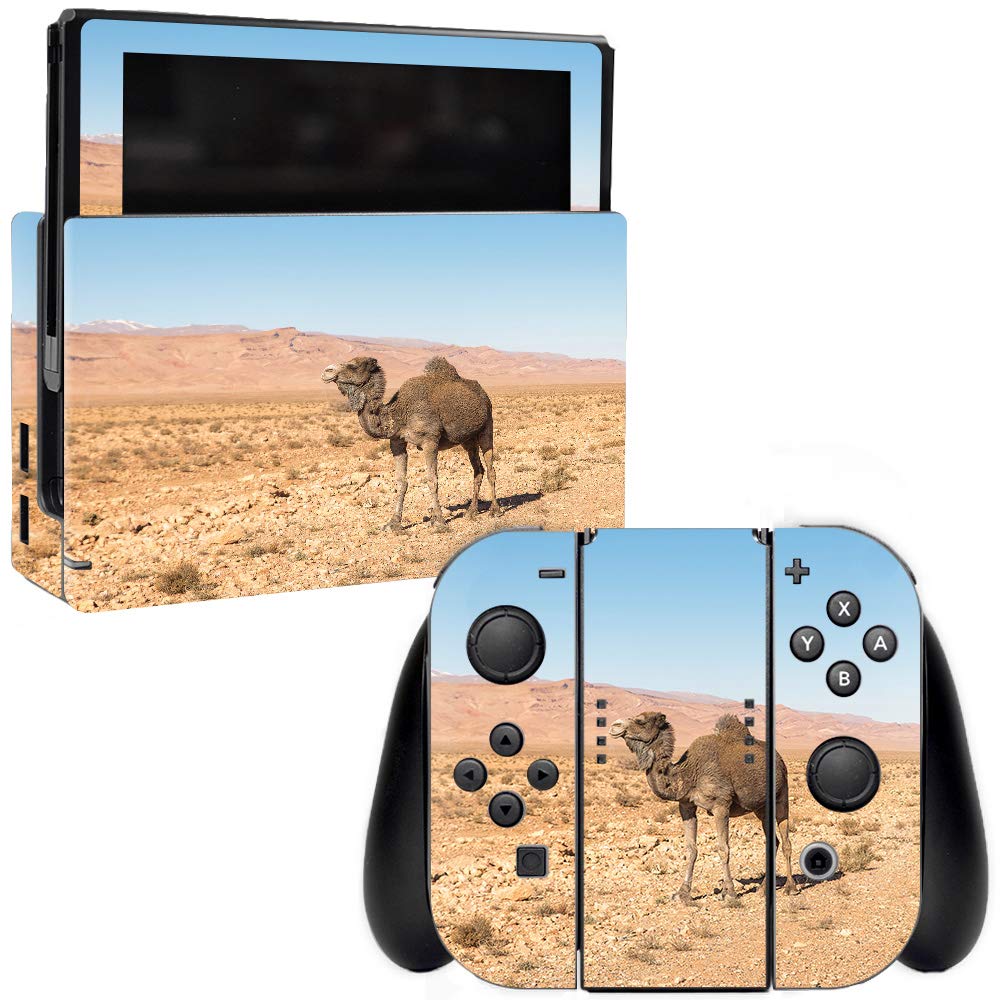MightySkins Protective Vinyl Decal Wrap Cover for Nintendo Switch - Camel Friend Design | Durable, Customizable & Easy to Apply Skin | Made in USA | Perfect for Gaming, Travel & Personalization