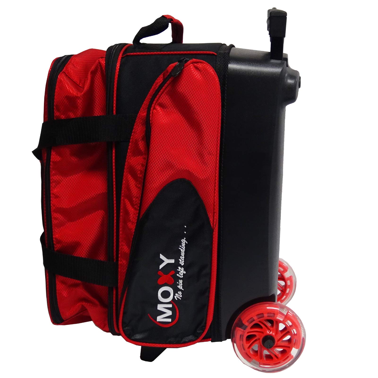 Premium Moxy Blade Double Roller Bowling Bag - Durable & Stylish Red Design for Easy Transport - Perfect for League Play, Tournaments & Practice Sessions
