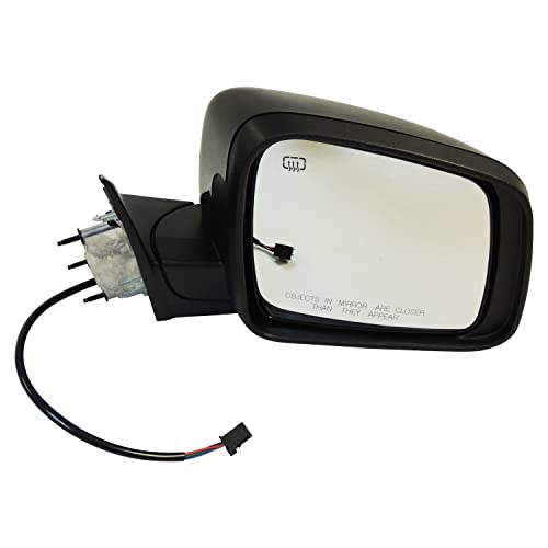 Crown Automotive Mirror Body - Replacement Side View Mirror for Cars, Trucks & SUVs - Durable & Weather-Resistant Design - Perfect for Parking, Lane Changes & Safe Driving