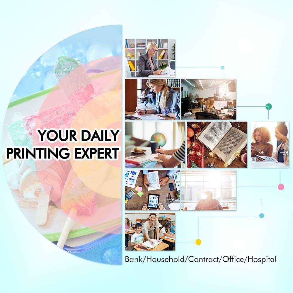 HP 805 & 805XL Ink Cartridges - Compatible with HP Deskjet 1210, 1212, 2330, 2332, 2720 Series Printers - 1 Black & 1 Tri-Color Pack - Perfect for Home Office Printing & School Projects