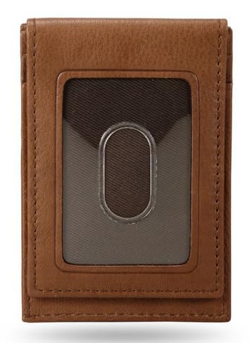 Premium Leather Front Pocket Wallet for Men - Slim RFID Blocking Bifold Wallet - Perfect for Travel, Business & Everyday Use