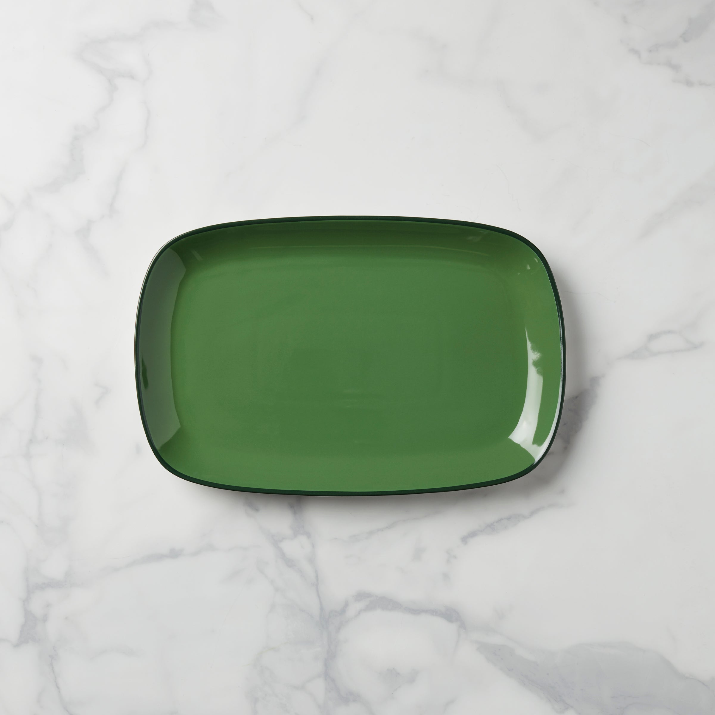 Make It Pop Platter - Green Serving Tray for Parties, Entertaining & Home Decor | Stylish & Durable Tableware