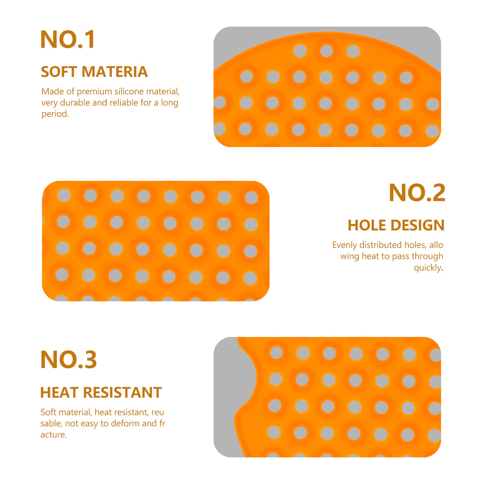 1PC Silicone Air Fryer Liner Mat - Reusable Non-Stick Baking & Steaming Pad for Air Fryers, Ovens & Microwaves - Perfect for Healthy Cooking, Meal Prep & Kitchen Baking Accessories