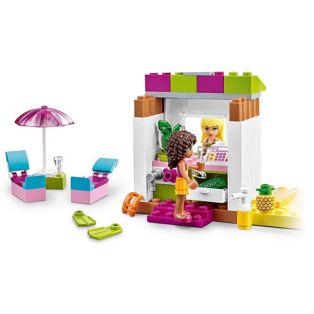 LEGO 10747 Andrea & Stephanie's Beach Vacation Building Set - Creative Construction Toy for Kids - Perfect for Summer Play, Birthday Gifts & Family Bonding Activities