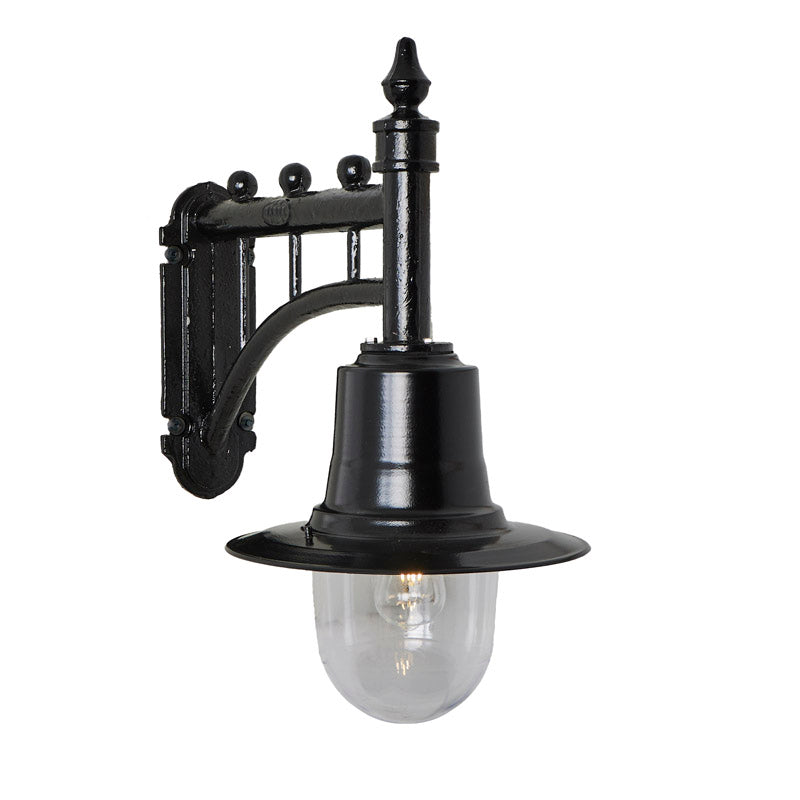 Avonshire 1Lt Outdoor Wall Light in Copper - Weatherproof Exterior Sconce for Porch, Patio, and Garden Lighting