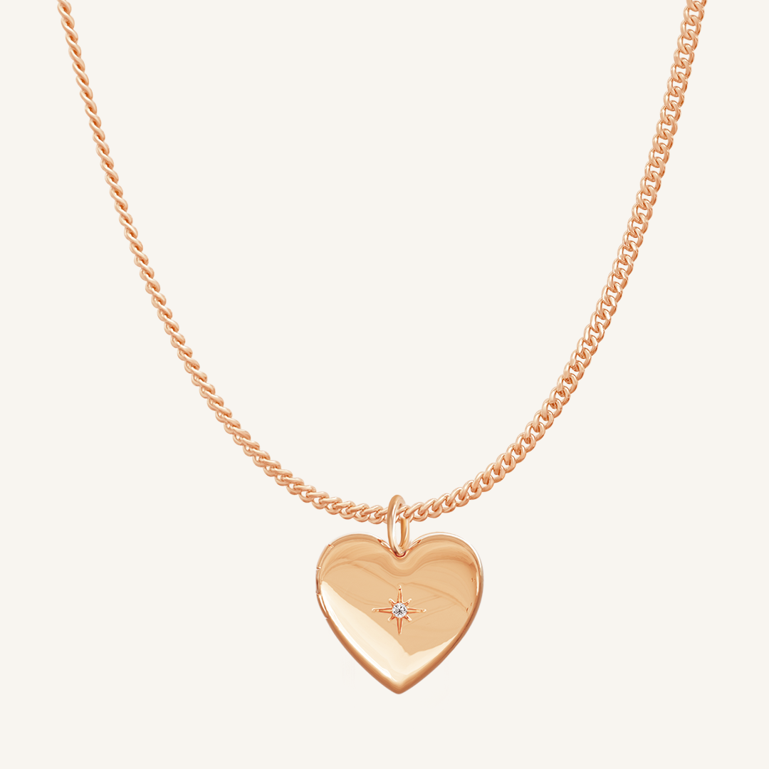 Behold Heart Photo Locket Necklace - Personalized Engravable Pendant for Loved Ones | Perfect for Anniversaries, Valentine's Day & Memorial Gifts