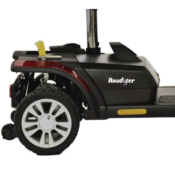 Merits S731RS3 Roadster S3 3-Wheel Mobility Scooter - Lightweight Electric Travel Scooter for Adults & Seniors - Perfect for Shopping, Travel & Outdoor Activities