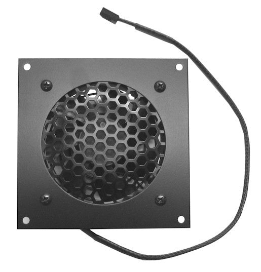 Coolerguys PRO Metal Series Single 80mm Cooling Fan Kit - High Performance PC Case Cooler for Computer, Gaming Rig & Server Cooling - CabCool801 M