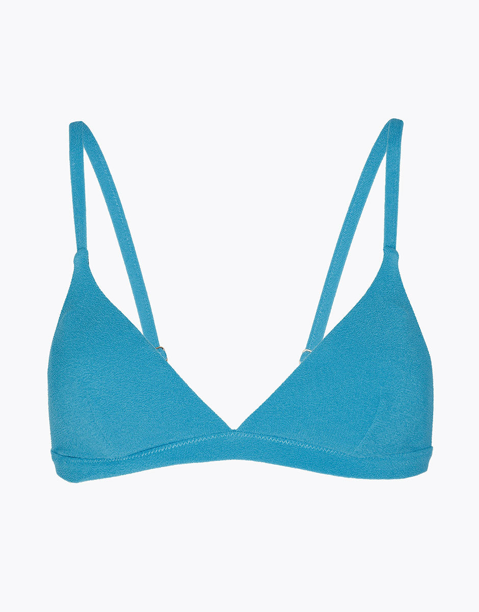 Spongy Otanio Light Triangle Push Up Bikini Top - Comfortable Padded Swimwear for Women - Perfect for Beach, Pool & Summer Vacations