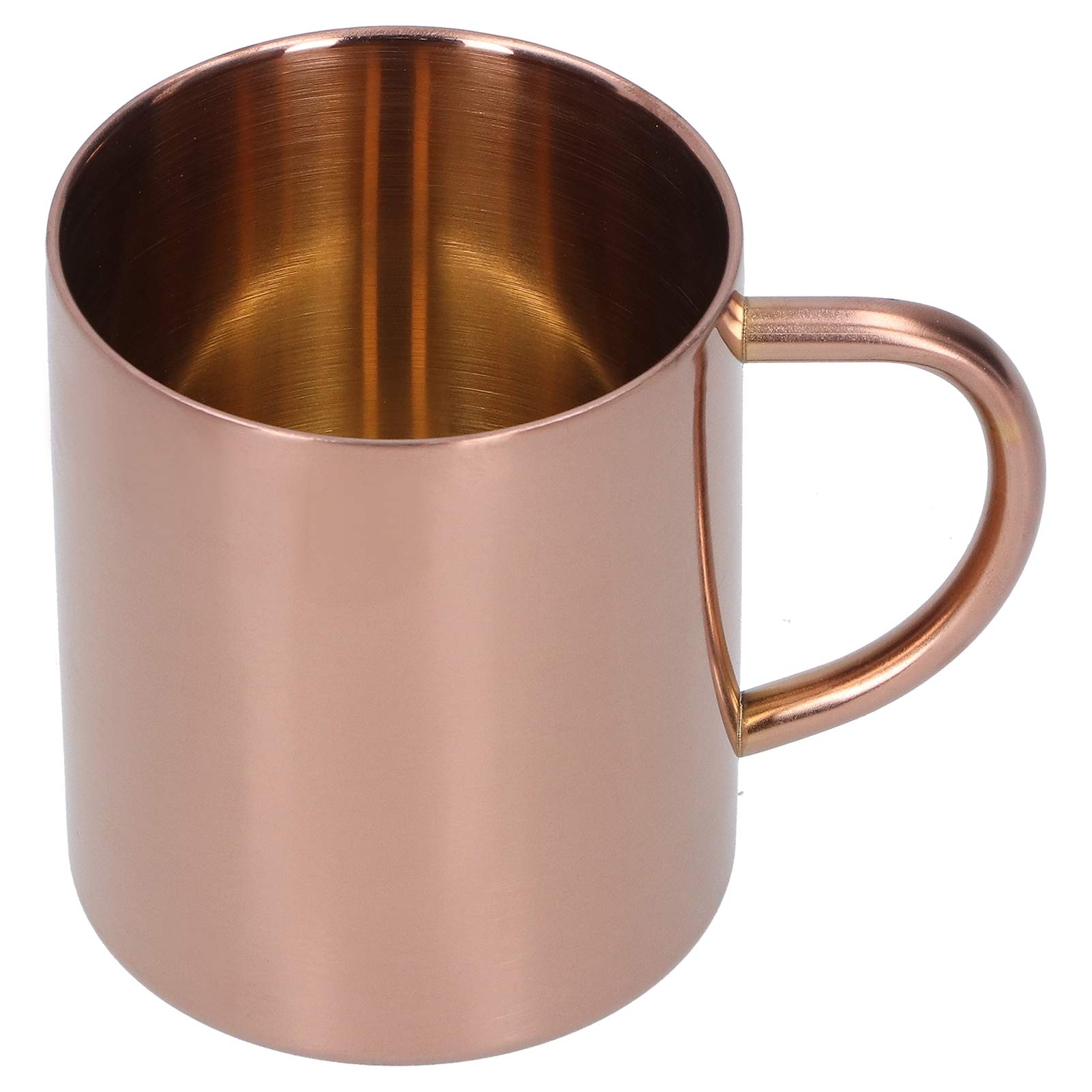 Premium Double-Wall Insulated Coffee Mug - Rose Gold, Anti-Scald & Durable Travel Tumbler for Hot/Cold Drinks - Perfect for Home, Office & Commuting