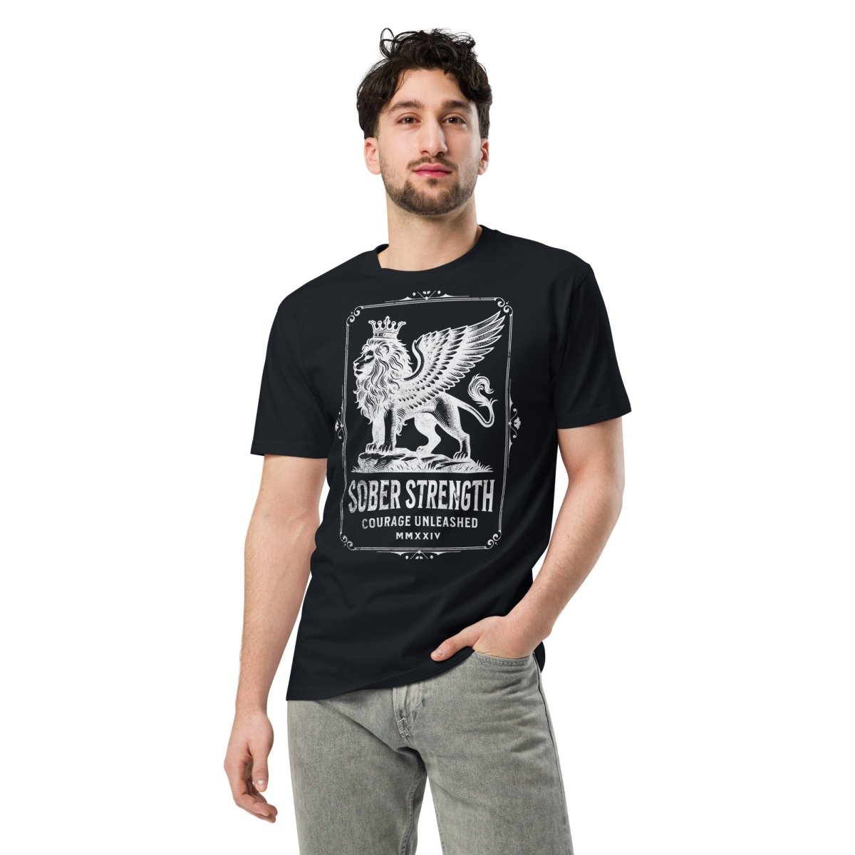 Sobriety Strength Unisex Premium T-Shirt - Comfortable & Stylish for Everyday Wear, Workouts, and Casual Outfits