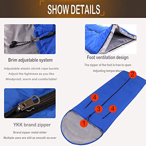 Ultralight Warm Windproof Sleeping Bag for Camping Hiking Backpacking - Comfortable & Portable for Outdoor Adventures