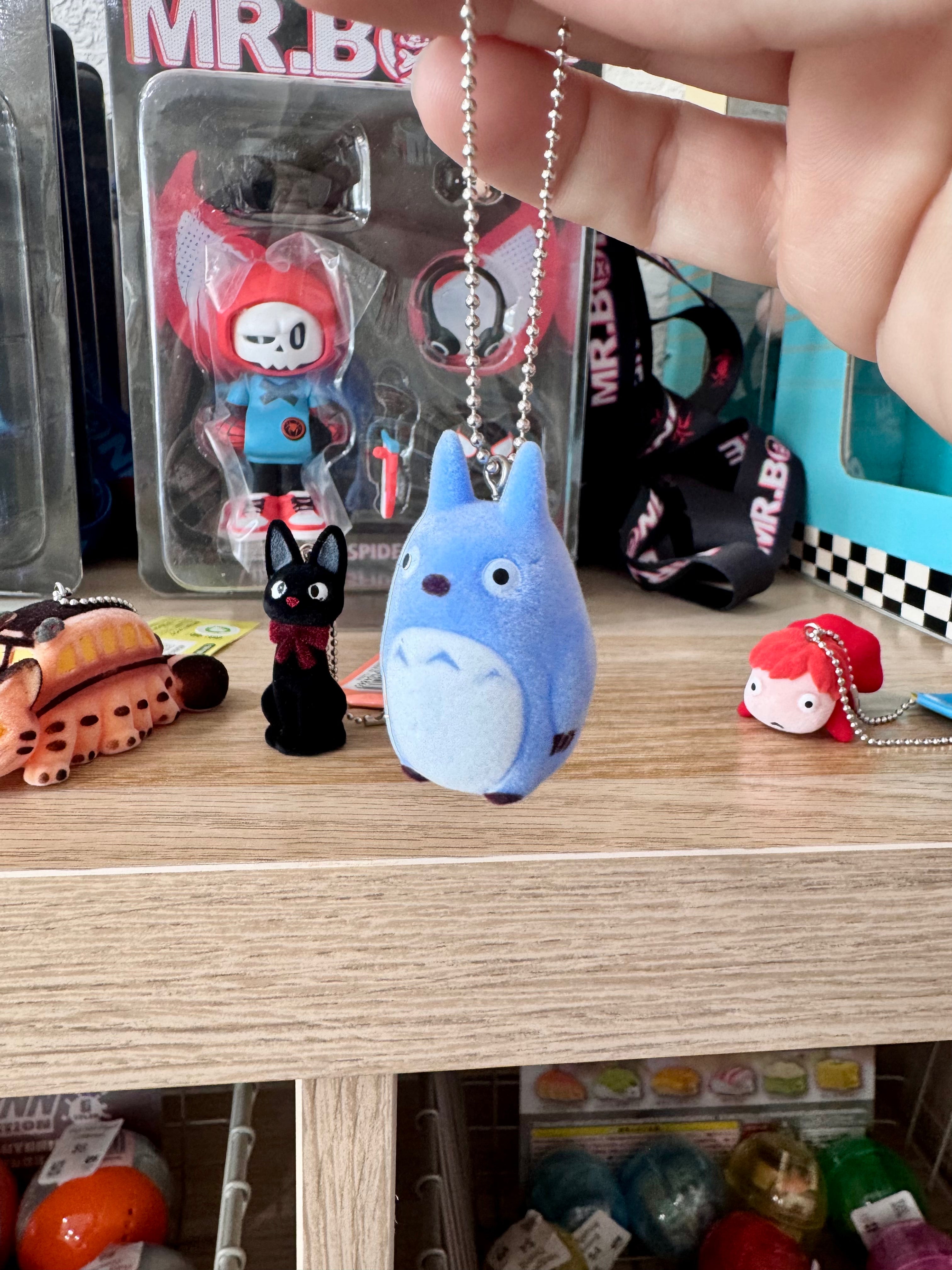 Studio Ghibli My Neighbor Totoro & Kiki's Delivery Service Anime Keychain - Perfect for Ghibli Fans, Cosplay Accessories, and Gift Giving