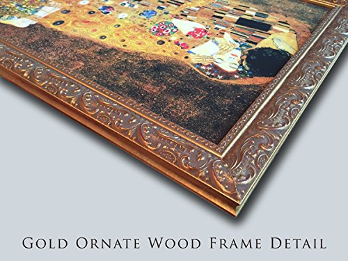 Official Barack Obama Oval Office Portrait - 20x24 Double Matted Gold Ornate Framed Art Print - Perfect for Home Decor, Office Wall Art & Political Memorabilia