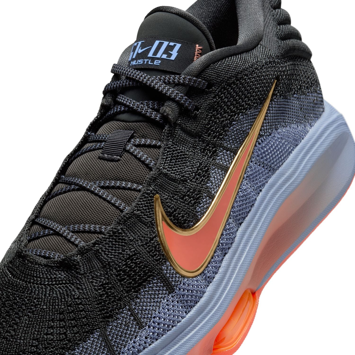 G.T. Hustle 3 EP 'Anthracite' Basketball Shoes - High-Performance Men's Sneakers for Indoor & Outdoor Court Play