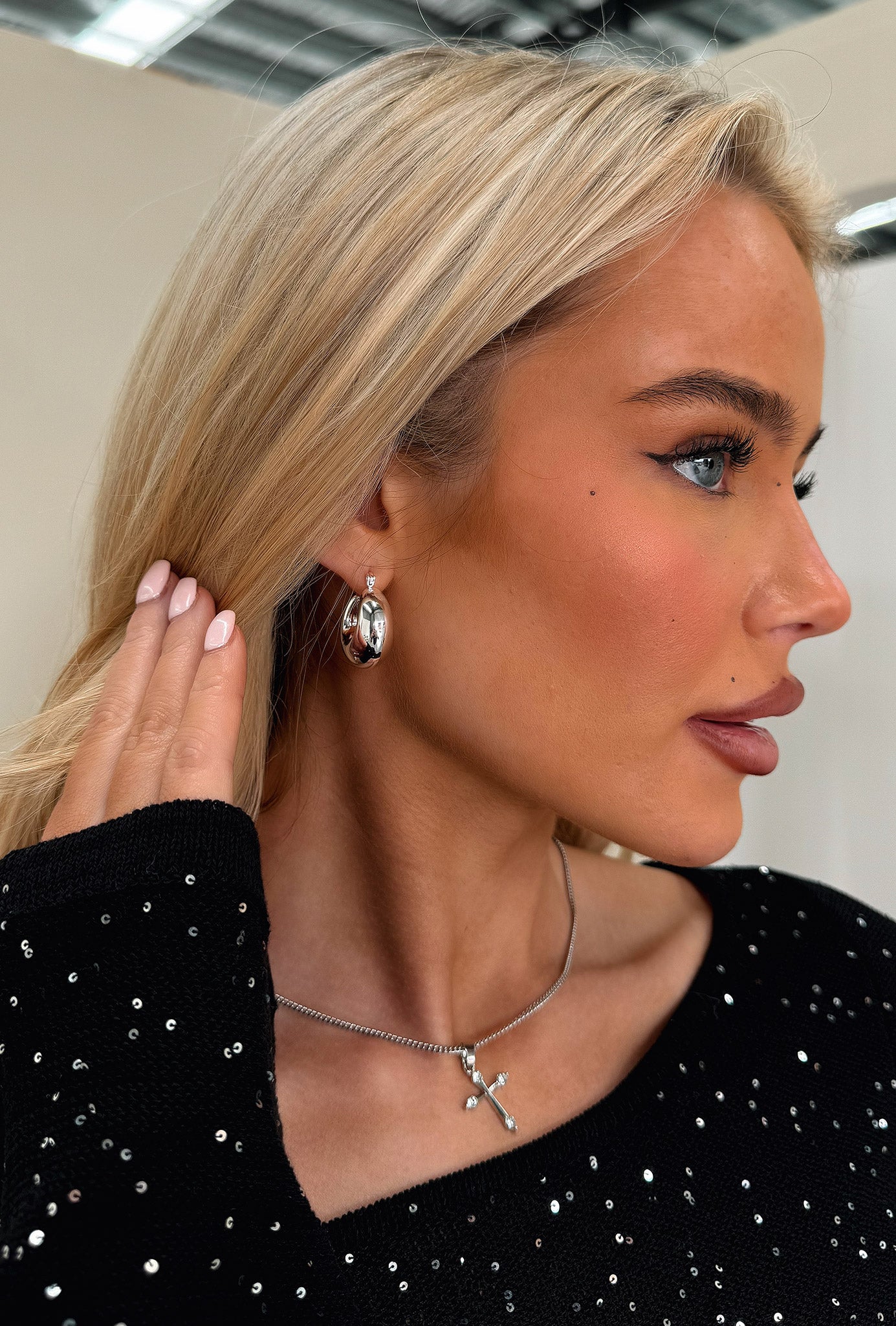 Concetta Hoops - Sterling Silver Earrings for Women | Elegant Hoop Earrings for Everyday Wear, Parties & Special Occasions
