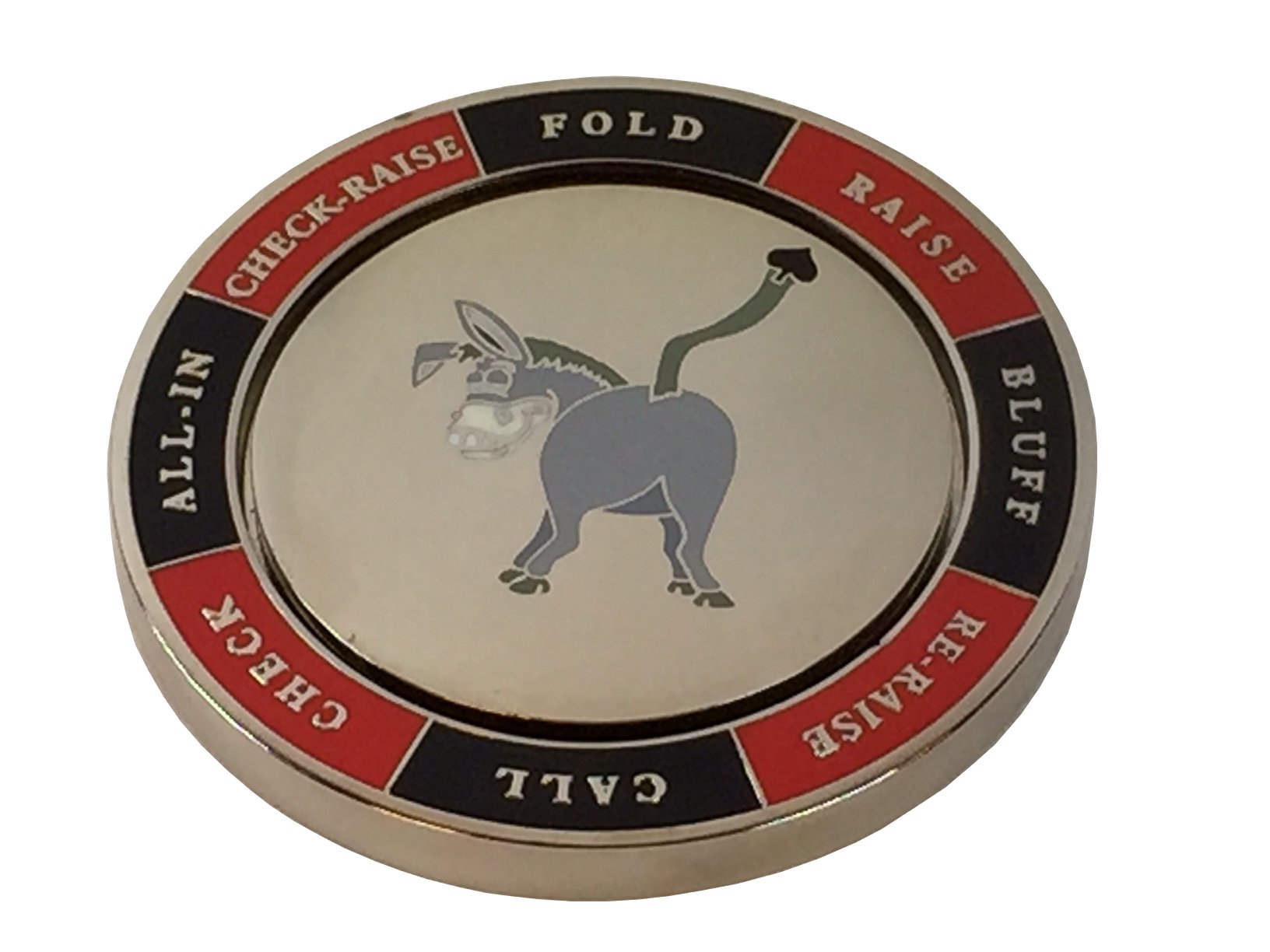 Donkey Spinning Poker Weight Decision Maker - Fun Casino Game Accessory for Poker Nights & Bar Parties