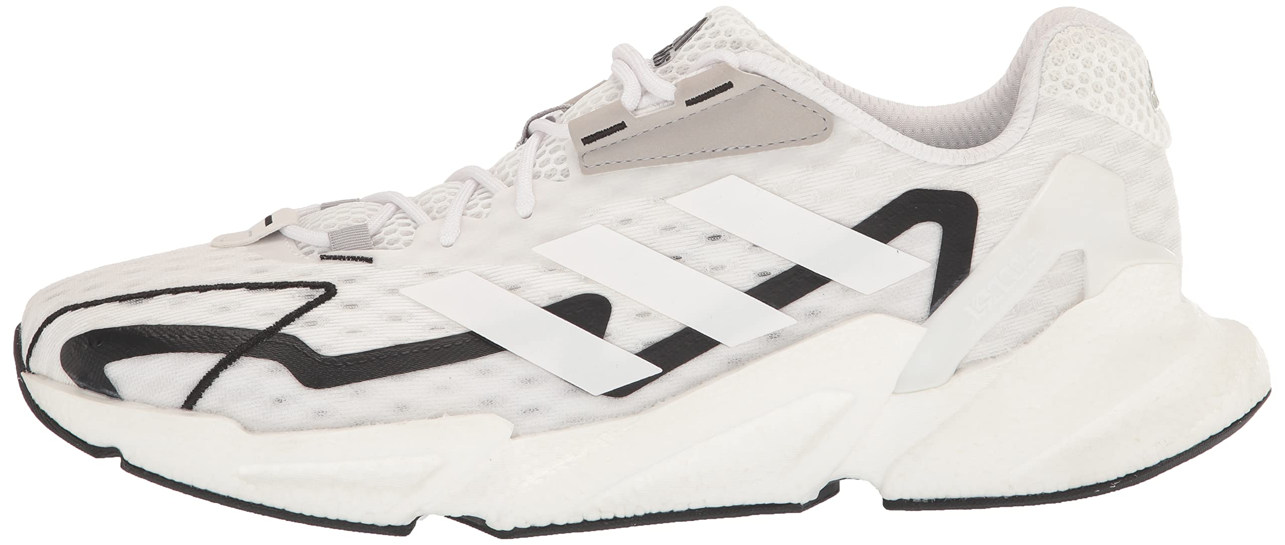 Adidas Men's X9000L3 Running Shoes - Lightweight Breathable White/Black Sneakers for Jogging, Gym & Workout | Heat.RDY Technology | Size 11