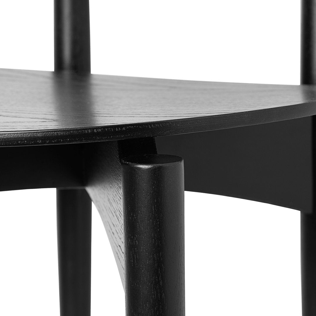 Herman Solid Wood Dining Chair - Sturdy & Comfortable Wooden Chair for Kitchen, Dining Room, and Restaurant Use
