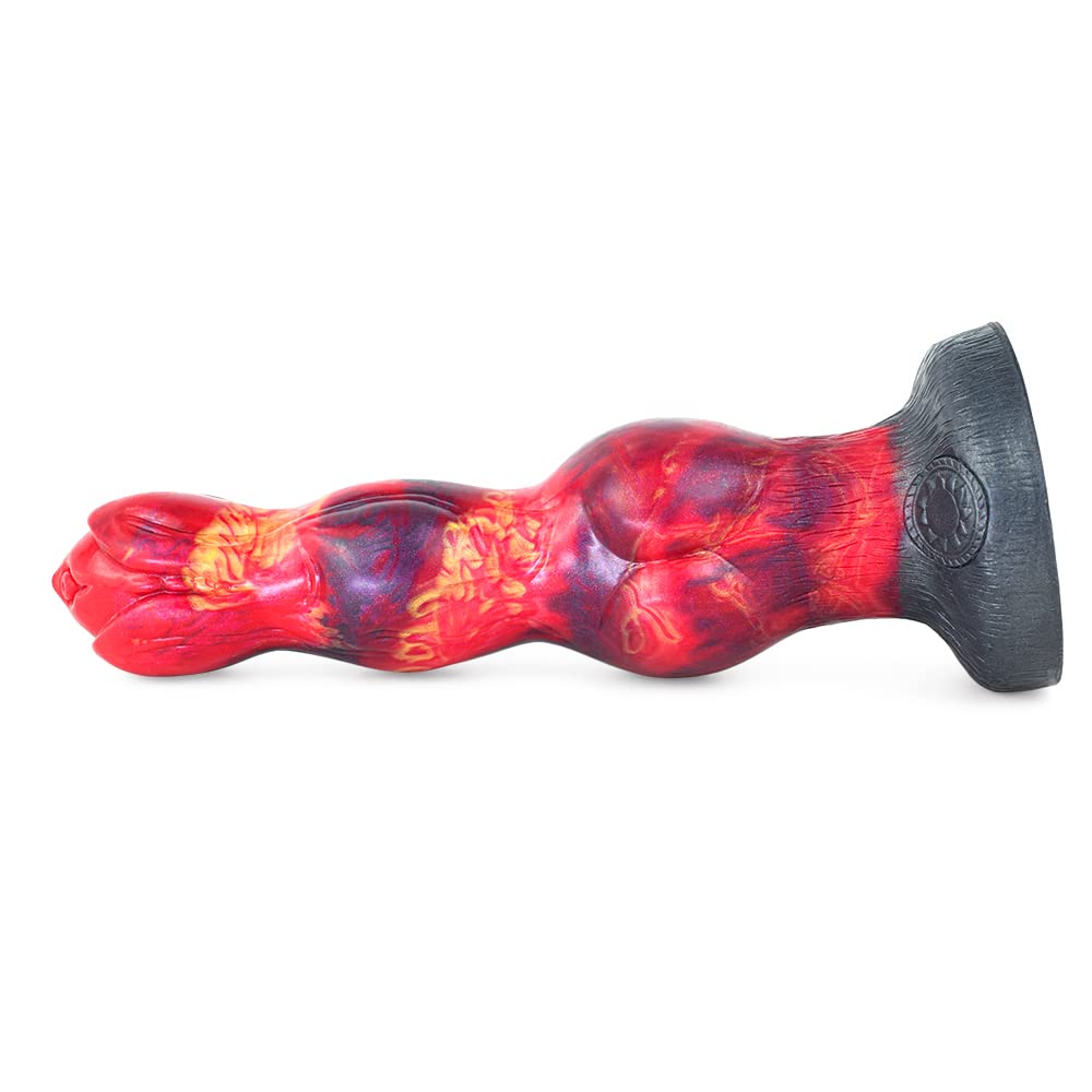 Premium Liquid Silicone Alien/Fido Dildo with Strong Suction Cup - BeHorny Adult Sex Toy for Solo Play & Couples Fantasy | Waterproof, Body-Safe & Easy to Clean for Bedroom, Shower & Travel Use