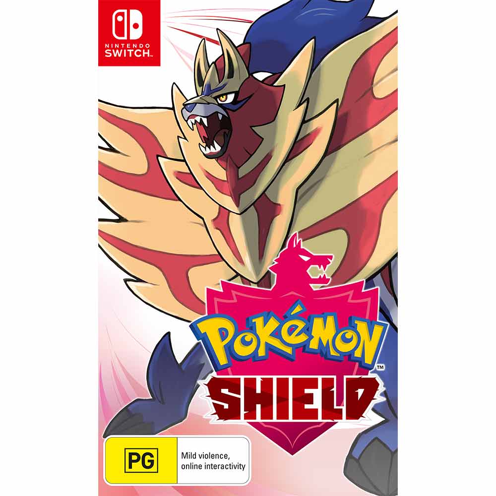 Pokemon Shield Game for Nintendo Switch - Adventure RPG with New Pokemon & Online Battles - Perfect for Kids & Adults Gaming at Home or Travel
