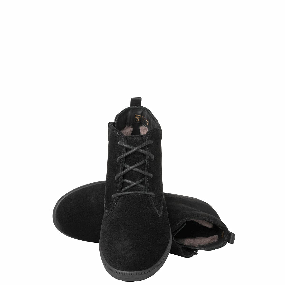 Women's Black Ankle Boots - Size 7 | Comfortable Winter Shoes for Women | Perfect for Office, Casual Wear & Outdoor Activities