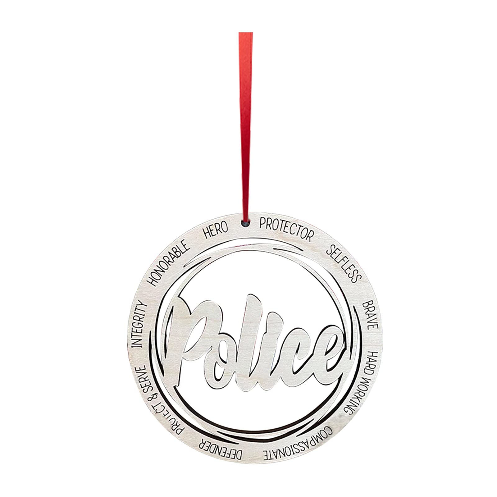 Personalized Laser-Engraved Wooden Christmas Tree Decorations - Unique DIY Holiday Decor for Indoor & Outdoor - Christmas Party Supplies & Gift Ideas for Home, Office & Festive Gatherings