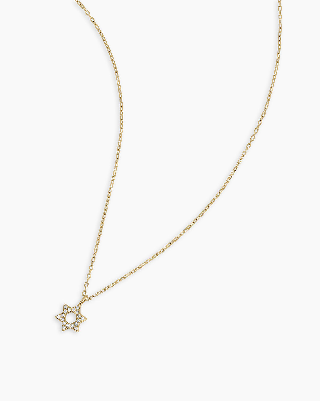 14K Gold Diamond Star of David Necklace for Women - Elegant Jewish Jewelry Gift for Hanukkah, Bat Mitzvah & Special Occasions