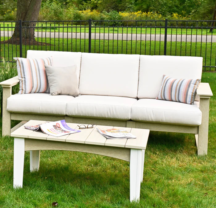 Luxcraft Recycled Plastic Lanai Deep Seating Armrest/End Set - Durable Outdoor Patio Furniture for Poolside, Garden & Backyard Relaxation