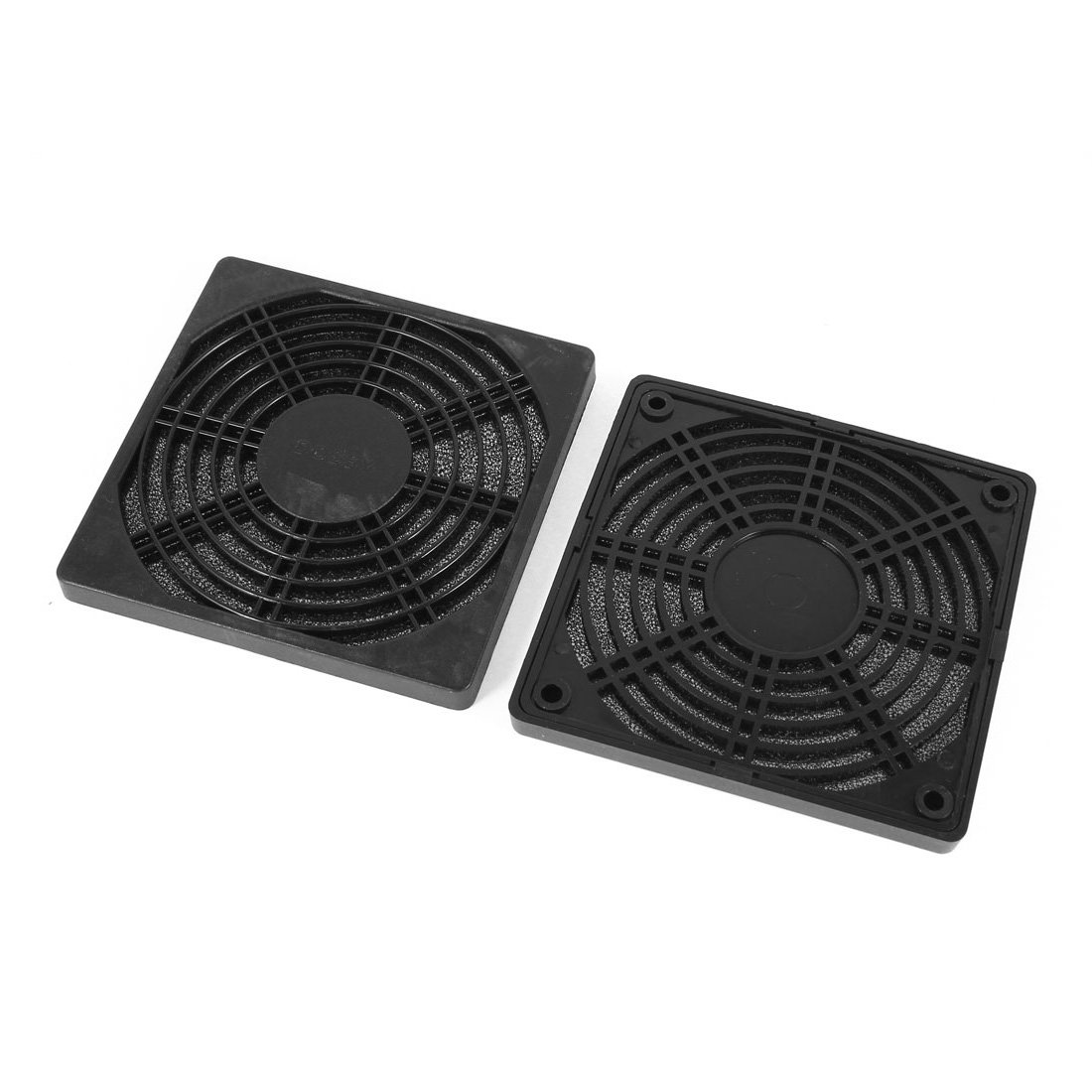 uxcell 2 Pack 120mm Computer Case Fan Dust Filter Cover - Plastic Dustproof Mesh for PC Cooling & Protection | Ideal for Gaming Rigs, Workstations & Home Computers