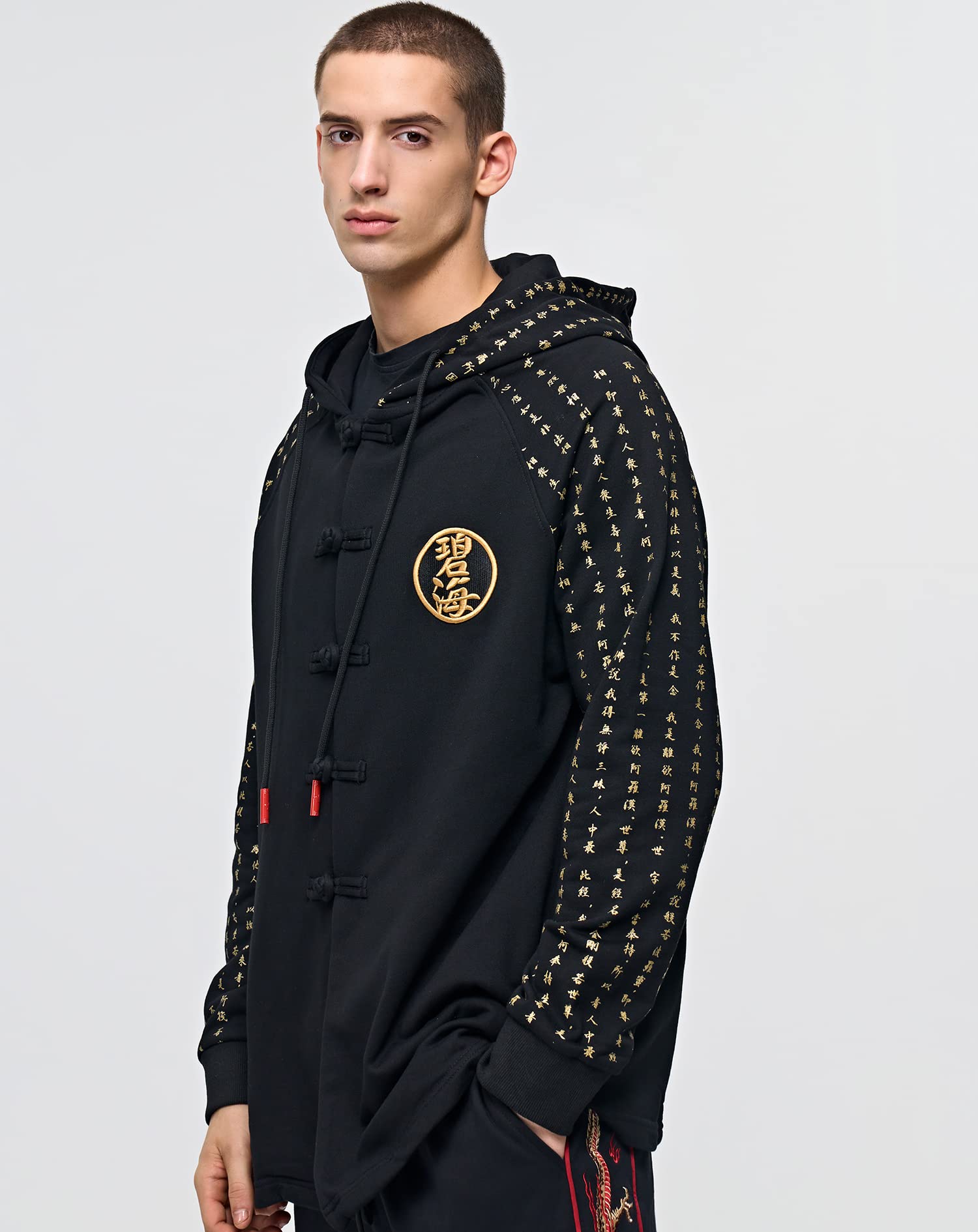 Japanese Kanji Graphic Hoodies for Men - Trendy Streetwear & Casual Pullover Sweatshirts | Perfect for Urban Fashion, Street Style & Everyday Wear