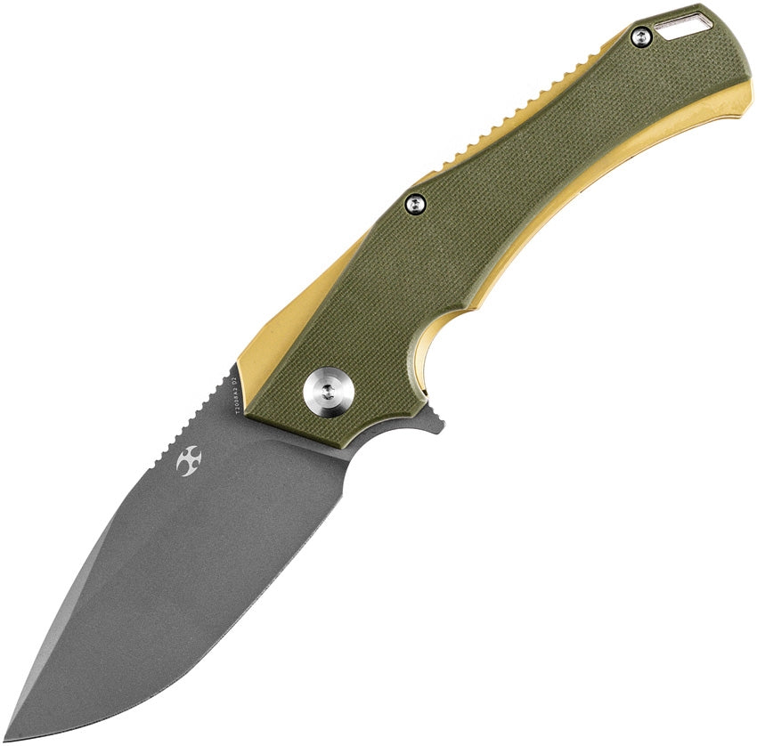 Kansept Mini Hellx T2008A2 Folding Pocket Knife - EDC Utility Tool for Camping, Hiking & Outdoor Adventures