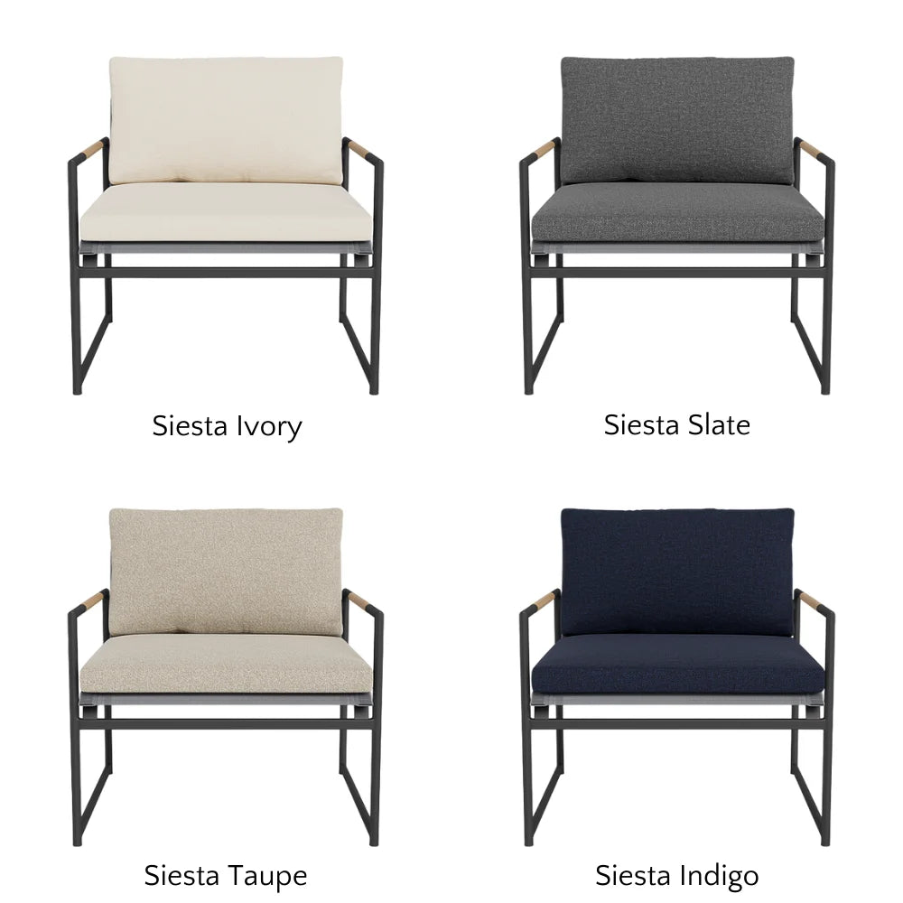 Premium Breeze Aluminum Outdoor Lounge Chair - Lightweight, Durable & Weather-Resistant Patio Furniture for Poolside, Garden, Deck & Backyard Relaxation