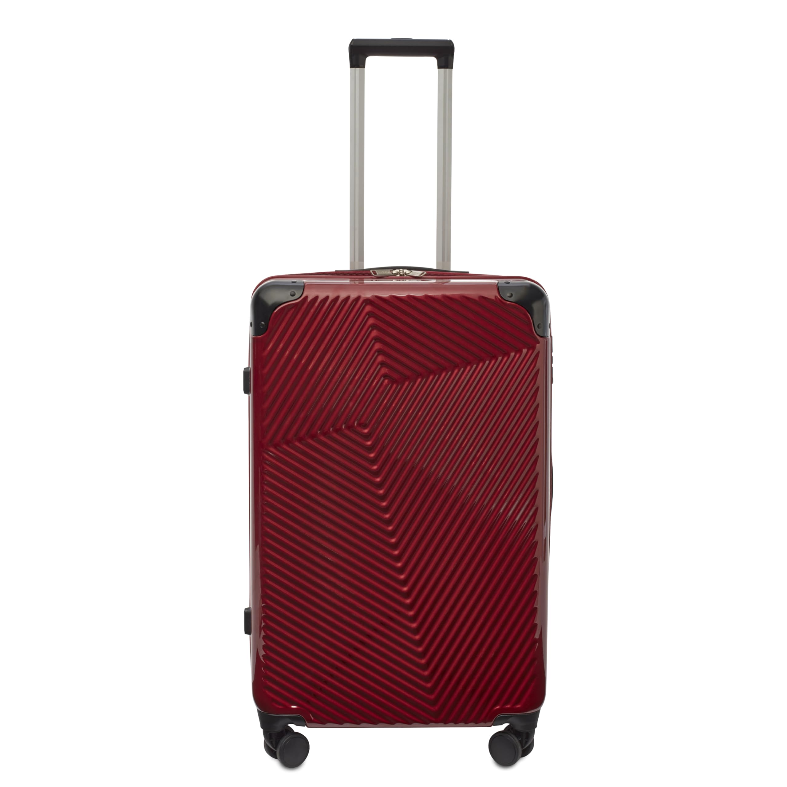 Wine Enthusiast Vino-Voyage TSA-Approved 12-Bottle Wine Suitcase - Premium Wine Travel Carrier for Airplane & Road Trips - Perfect for Vacation, Gifts & Wine Tours