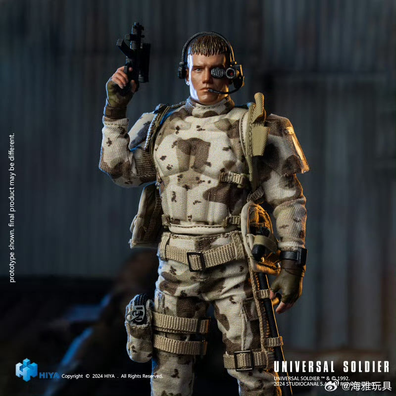 HIYA 6-inch 1/12 Scale Action Figure - Exquisite Super Series Universal Soldier Andrew Scott Collectible - Perfect for Display, Photography & Diorama Scenes