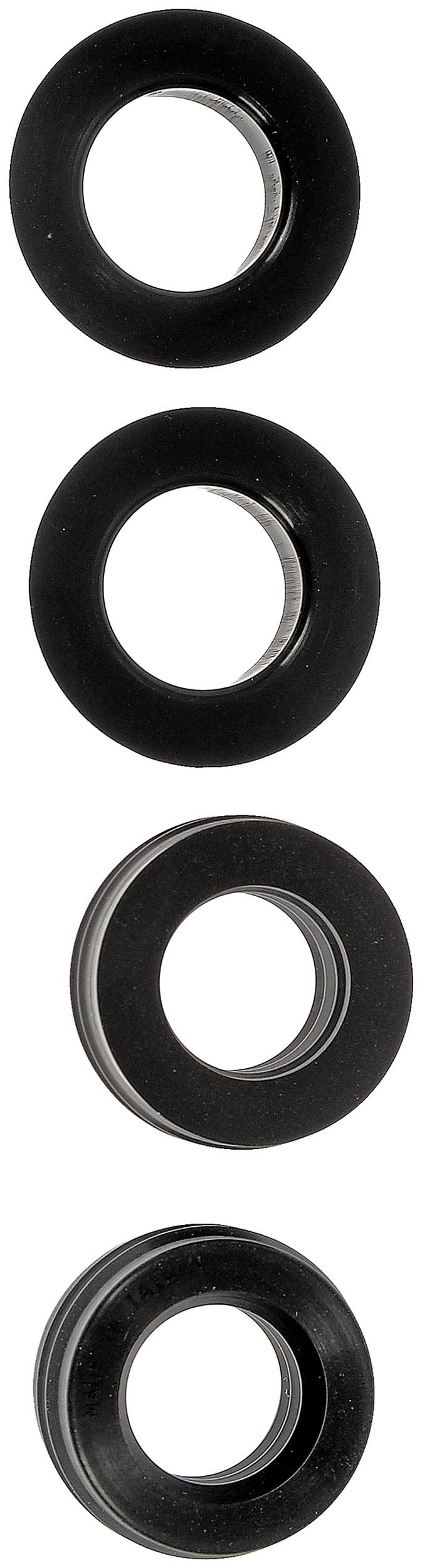 APDTY 160164 Transmission Oil Cooler Line Seal Set - 4 High-Quality O-Ring Seals for Smooth Transmission Performance | Perfect for Ford, Chevy, Dodge Vehicle Repairs & Maintenance
