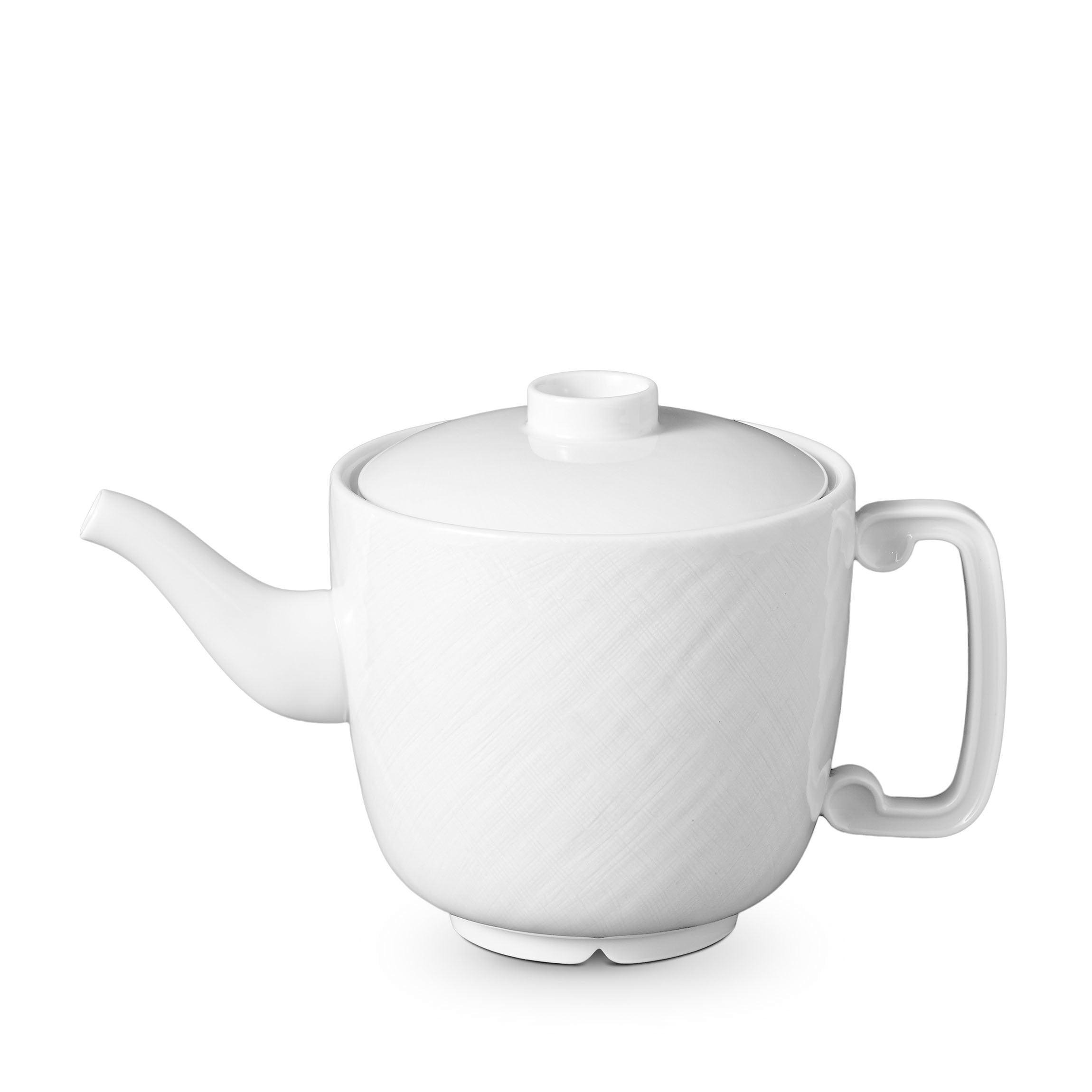 Premium White Han Teapot - Traditional Chinese Ceramic Teapot for Loose Leaf Tea | Perfect for Home, Office & Tea Ceremonies
