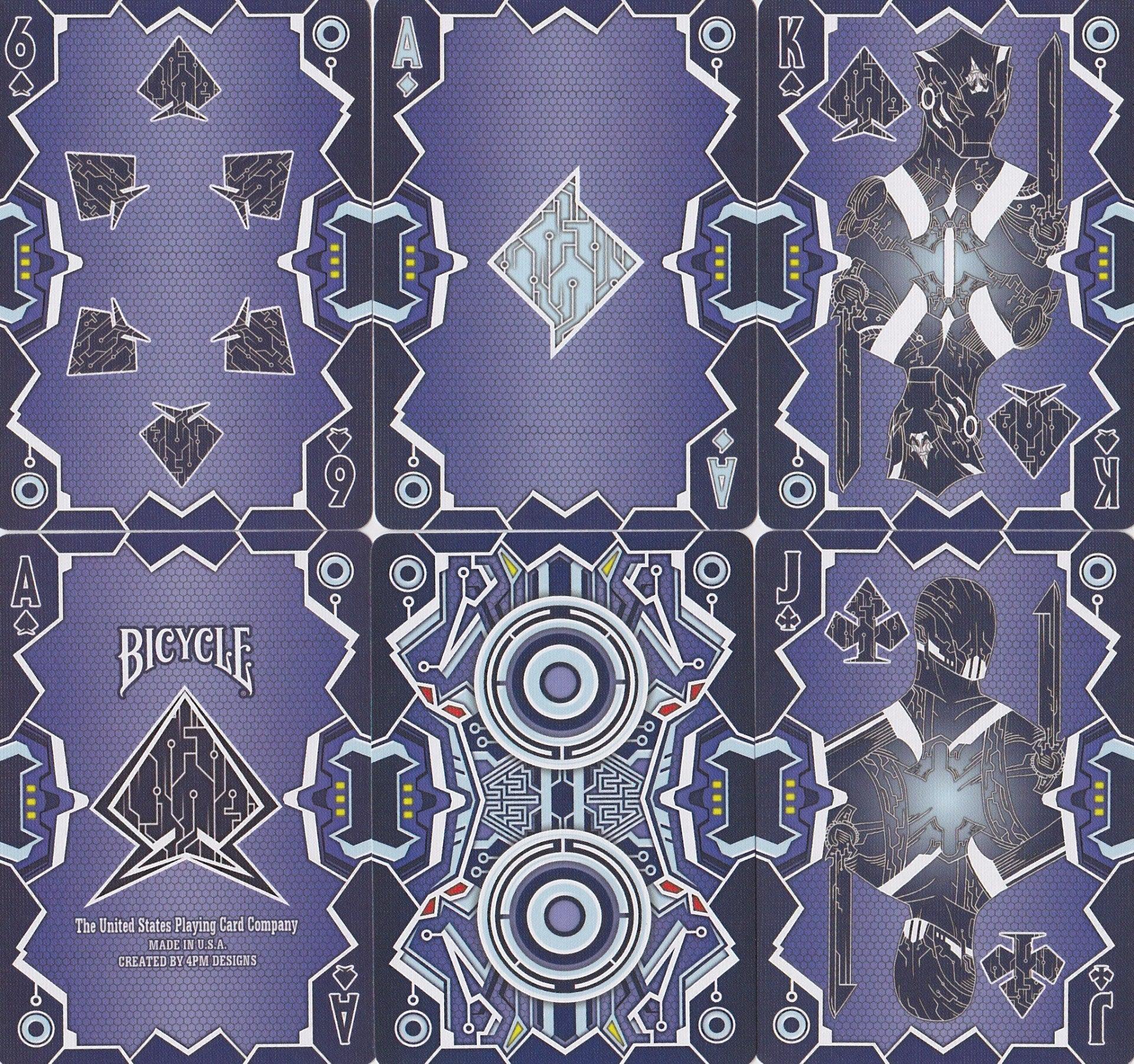 Bicycle Grid 3.0 Playing Cards - Premium Poker Cards for Magic Tricks, Cardistry & Casino Games - Perfect for Card Players, Magicians & Collectors