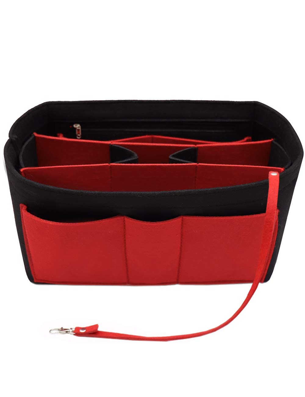 LEXSION Felt Insert Bag Organizer - Purse Organizer for Handbags, Fits Louis Vuitton Speedy & Neverfull - Perfect for Travel, Work & Daily Organization