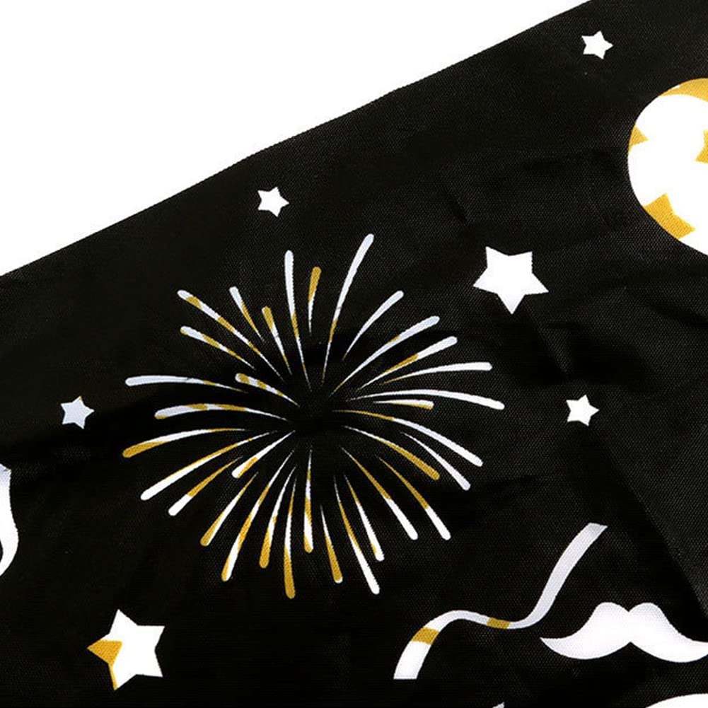 3 Pack Happy Birthday Tablecloth - 54 x 108 Inch Waterproof Disposable Party Table Cover for Birthday Decorations, Baby Showers, Anniversary & Holiday Celebrations
