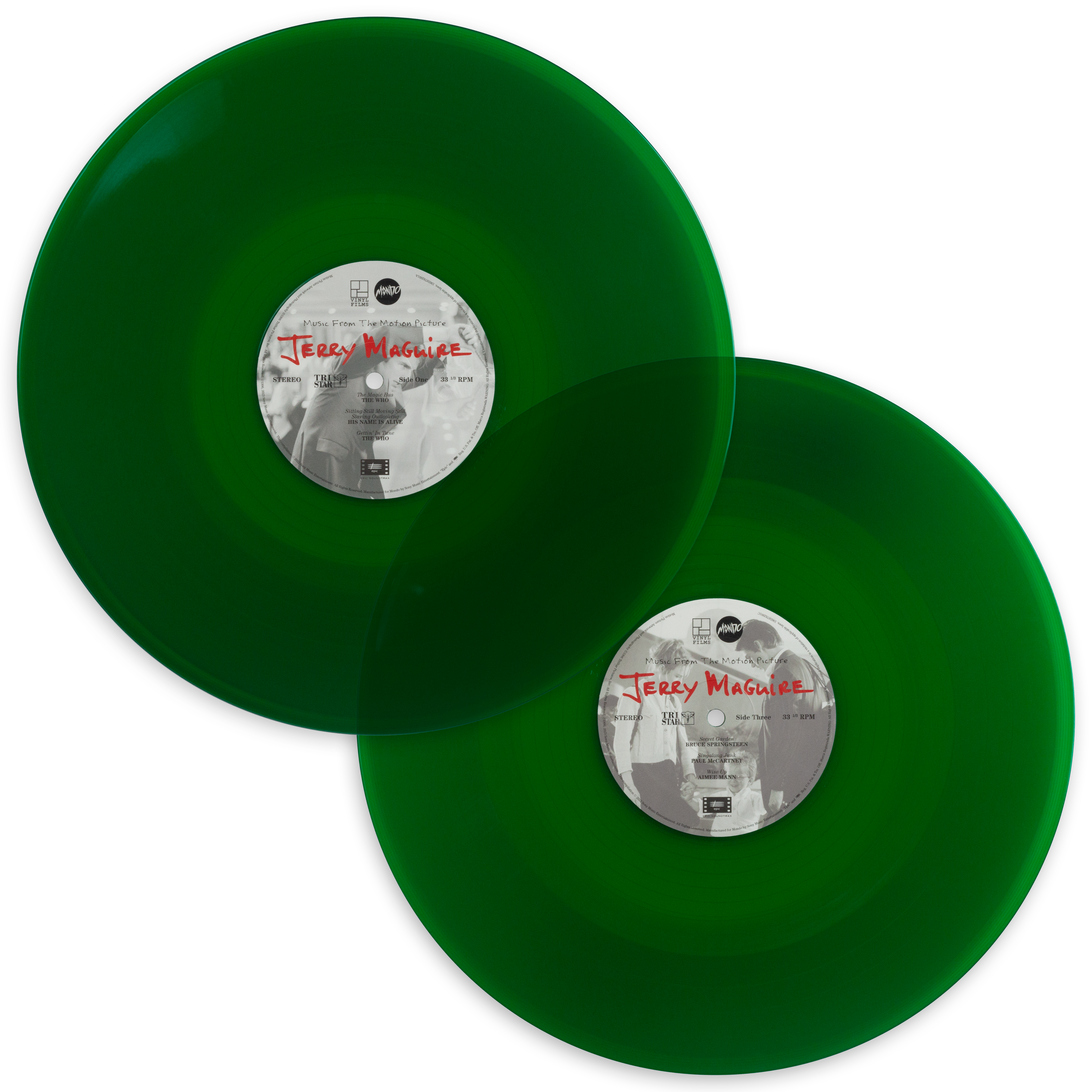 Jerry Maguire Original Motion Picture Soundtrack 2XLP Vinyl Record - Perfect for Movie Lovers & Vinyl Collectors