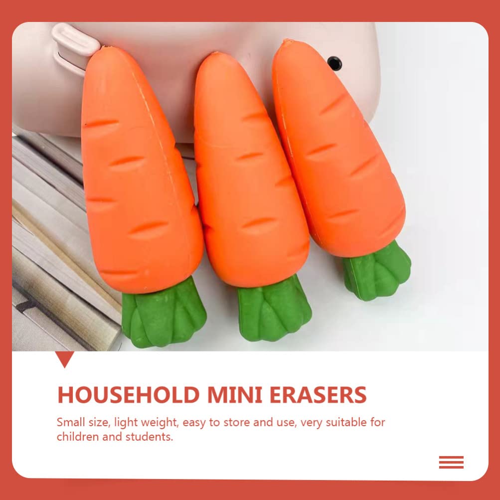 Operitacx 3-Pack Bulk Erasers for School Supplies - Non-Toxic TPE 3D Cartoon Pencil Erasers for Kids, Students & Toddlers - Perfect for Classroom, Homework & Art Projects