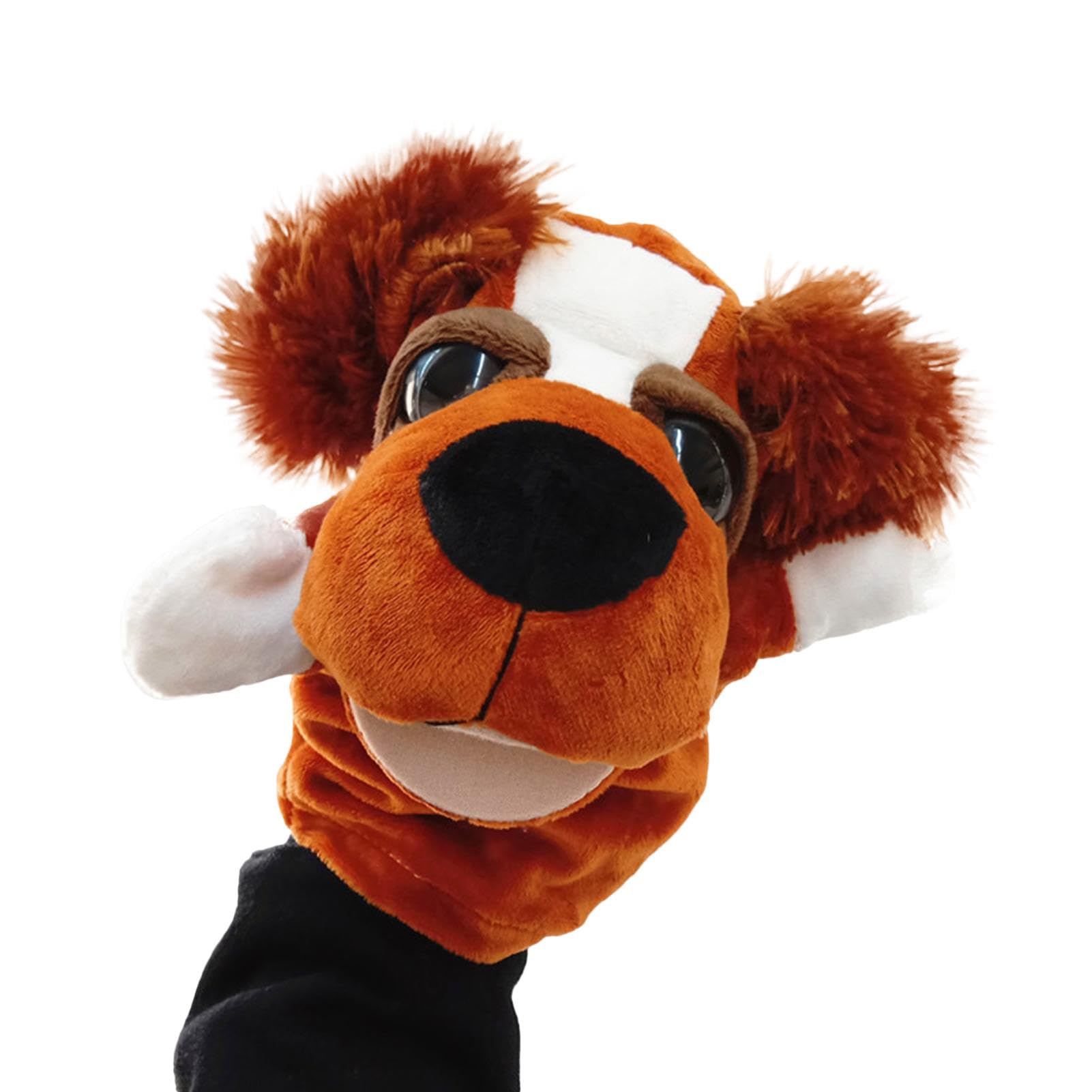 Hand Puppets for Kids - Animal Puppets Set with Dog Hand Puppet, Plush Stuffed Animal Toys for Toddlers, Develop Motor Skills & Imagination, Storytelling & Pretend Play - Perfect for Preschool, Daycare & Home Playtime