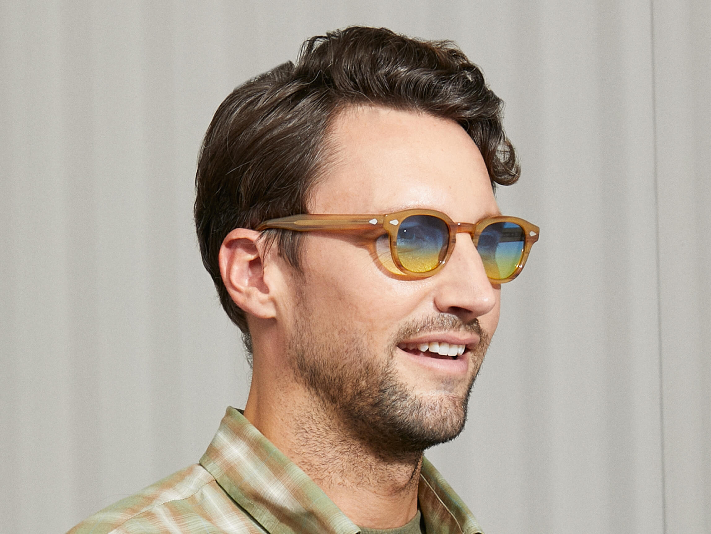 LEMTOSH BLONDE WITH CUSTOM MADE TINTS™ - Premium Handmade Sunglasses for Women, UV Protection, Fashionable & Lightweight - Perfect for Beach, Driving & Outdoor Activities