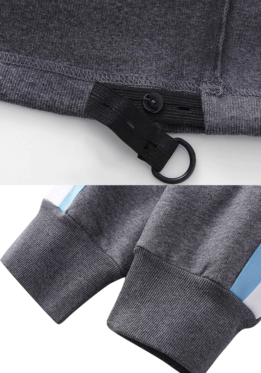 Soft Cotton Maternity Sweatpants with Sherpa Lining - Comfortable Over Bump Pregnancy Pants for Expecting Moms | Perfect for Relaxing at Home, Winter Wear & Postpartum Recovery