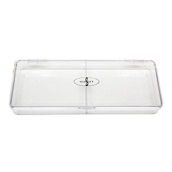 Vueset Crazy Jane 2-Section Expandable Makeup Brush Holder - Perfect for Organizing Cosmetics Brushes on Vanity or Travel