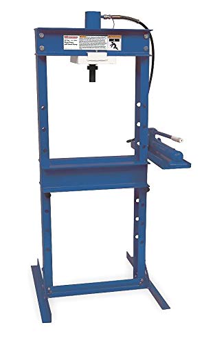 25 Ton Westward Hydraulic Shop Press - Heavy Duty 1MZJ4 for Automotive Repair, Metalworking & Industrial Applications